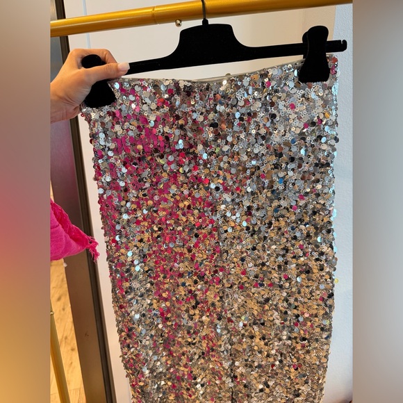 Mango Sequins Midi Skirt - Picture 1 of 4